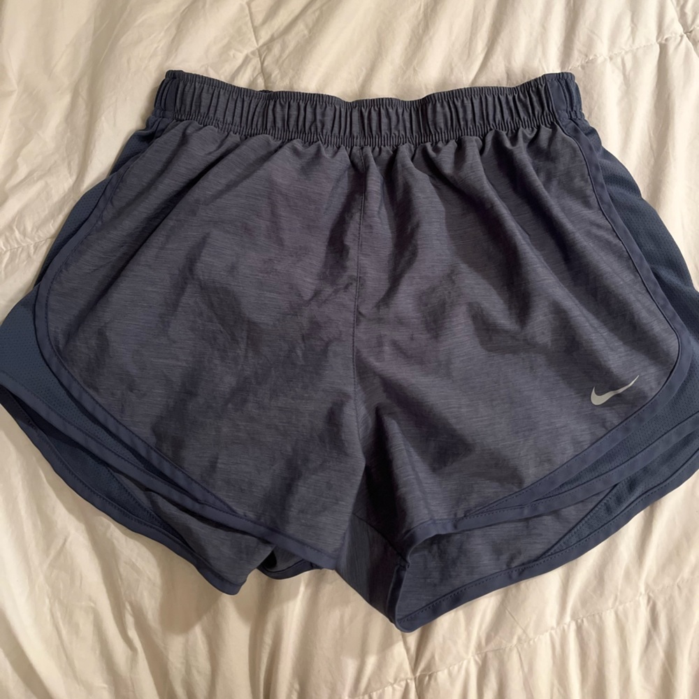 Dark Blue Nike Dri-Fit Athletic Shorts